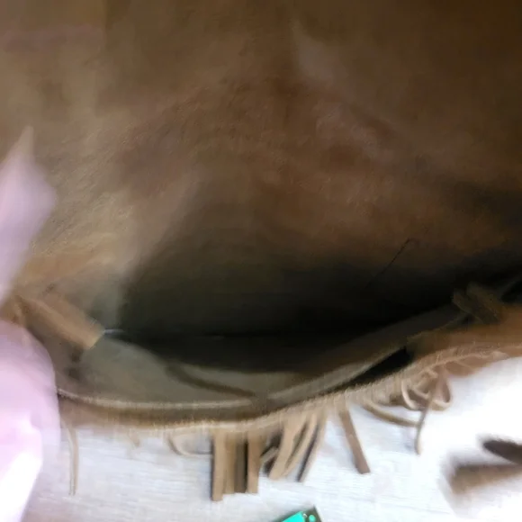 Brown Fringe Crossbody Bohemian Bag - Picture 4 of 7